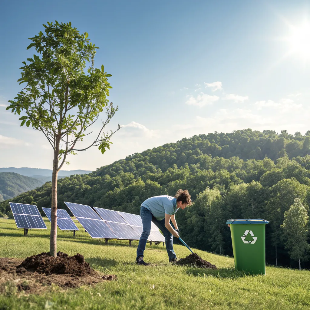 Eco Values Illustration